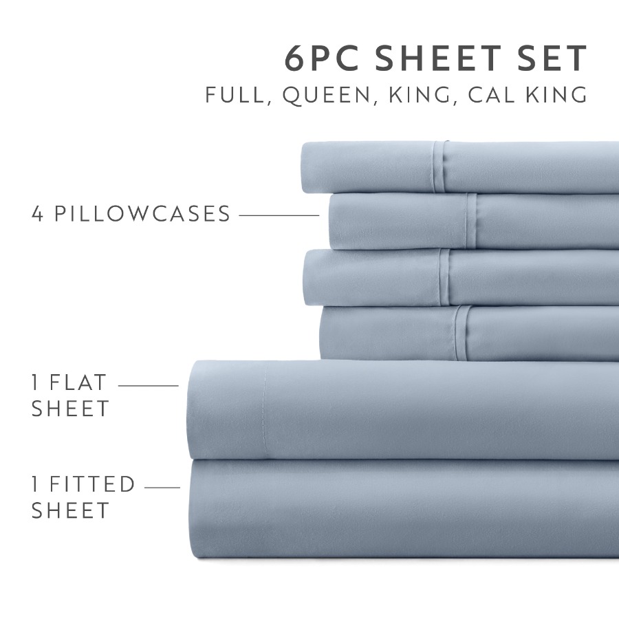 Queen Light Blue Solid Microfi - Lighting By Queen 리뷰 및 가격
