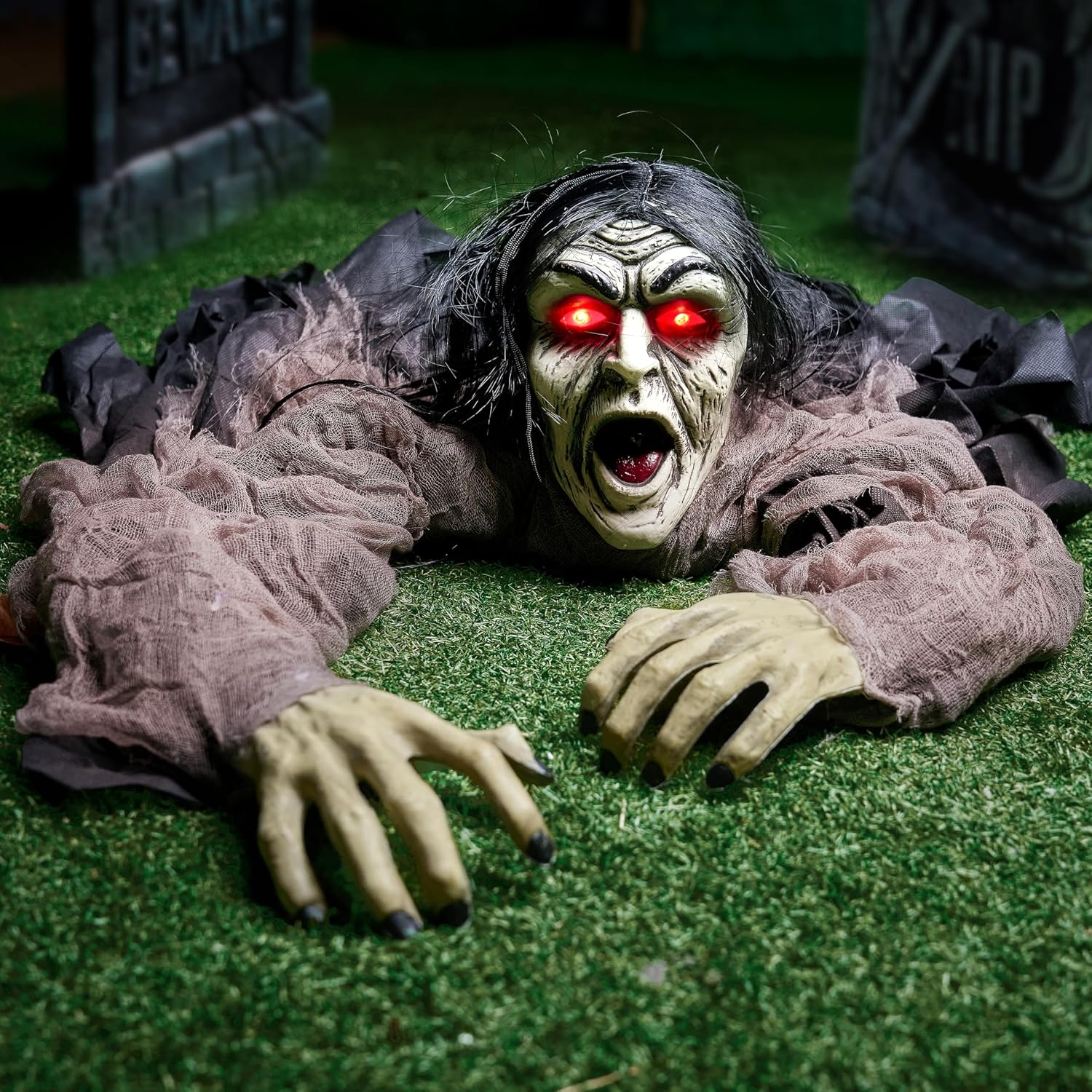 Halloween Zombie Decorations O - Lighting Decor For House 리뷰 및 가격