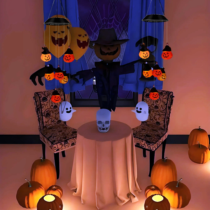 Halloween Solar Skull Ghost St - Lighting Decor For House 리뷰 및 가격