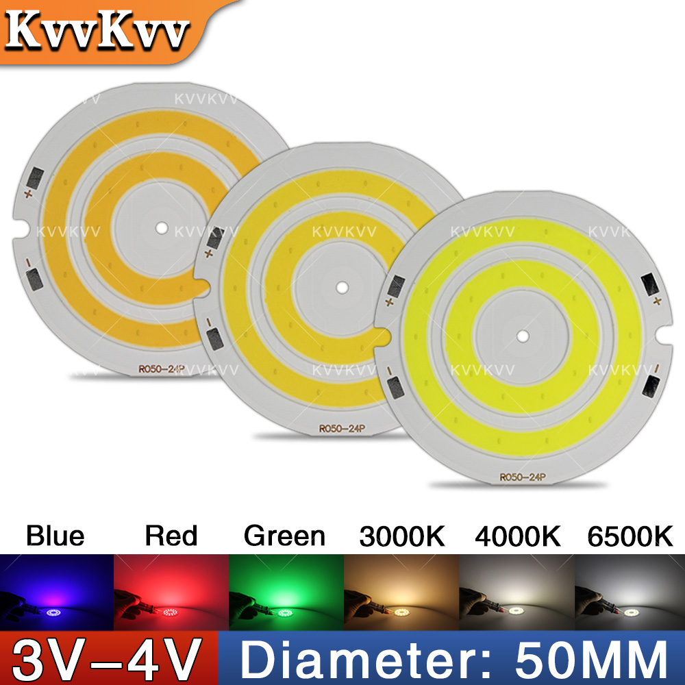 3V 4V Round COB LED Lamp Parts - Lighting Decor For House 리뷰 및 가격