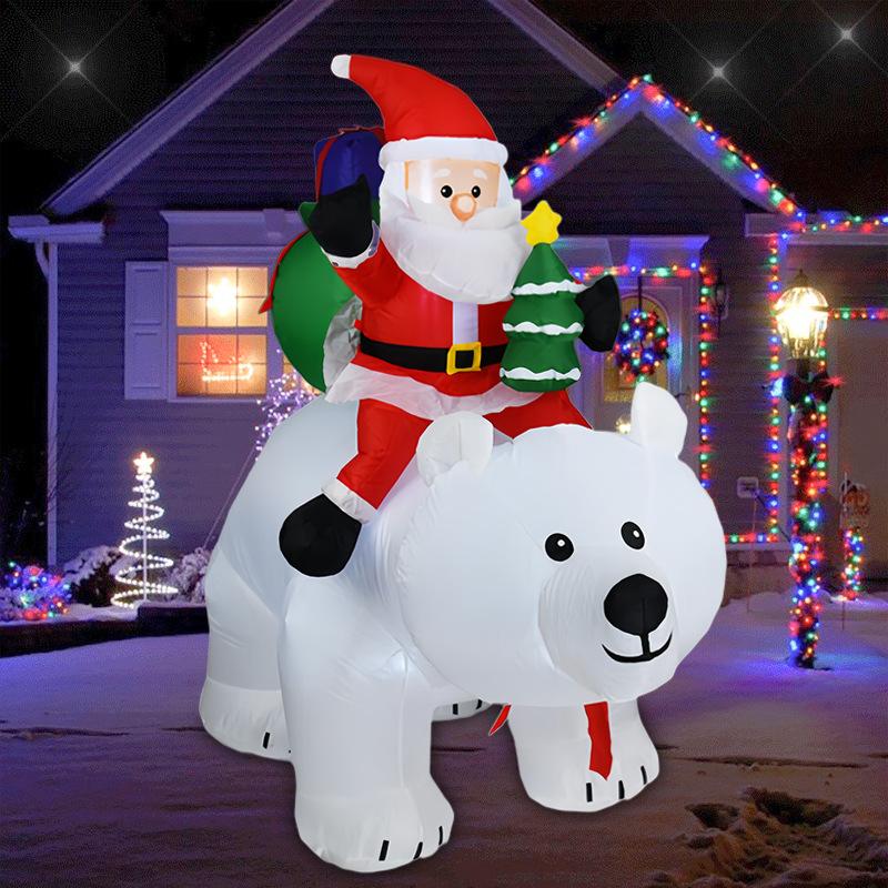 Movable Bear Santa Christmas I - Lighting Christmas Decor 리뷰 및 가격