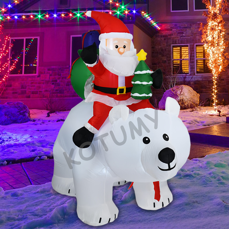 Movable Bear Santa Christmas I - Lighting Christmas Decor 리뷰 및 가격