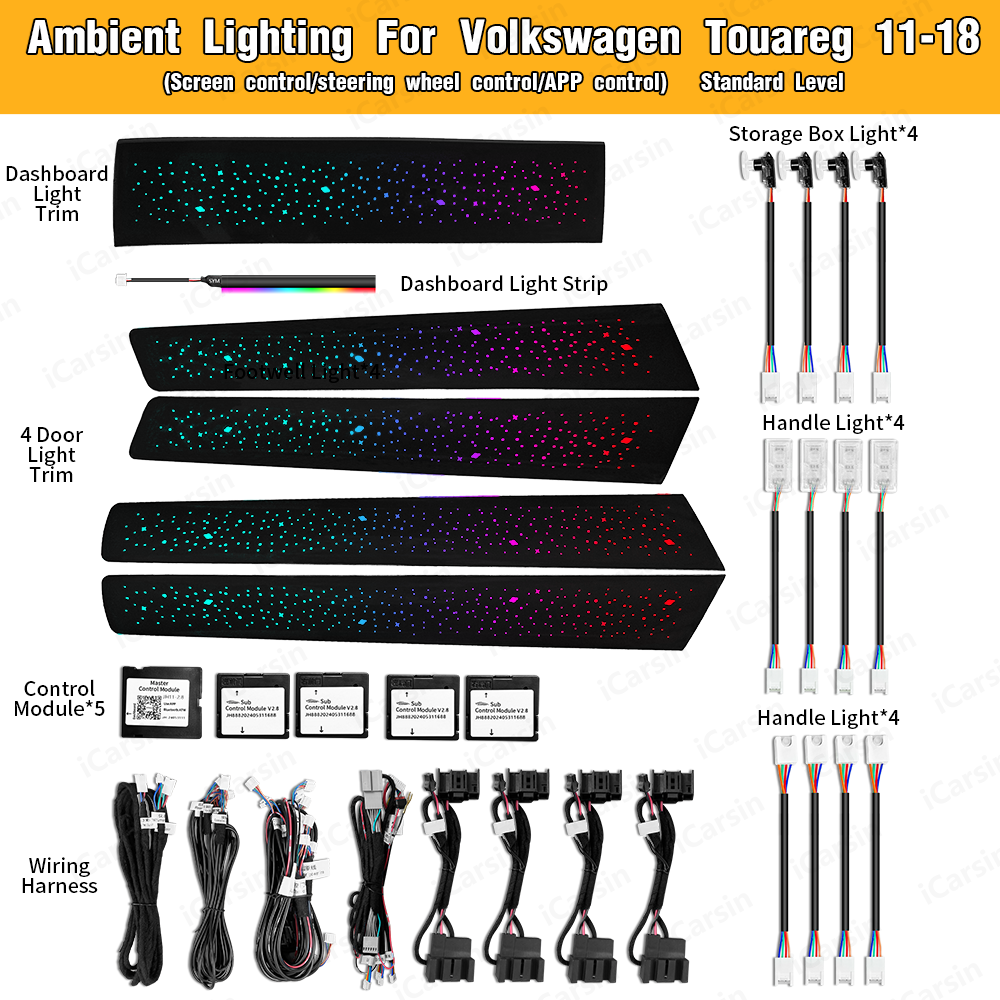 ICarsin Upgrade Symphony LED C - Ambient Led Strip 리뷰 및 가격