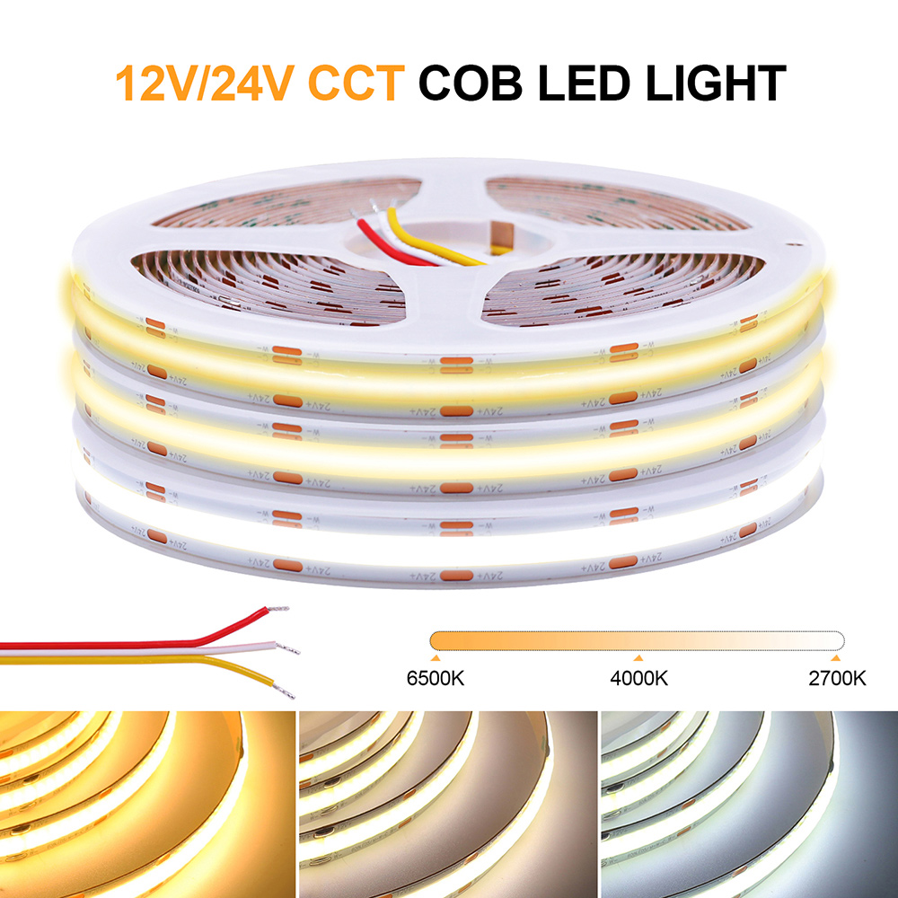12V 24V COB CCT Led Strip Ligh - Decor Lighting Hours 리뷰 및 가격