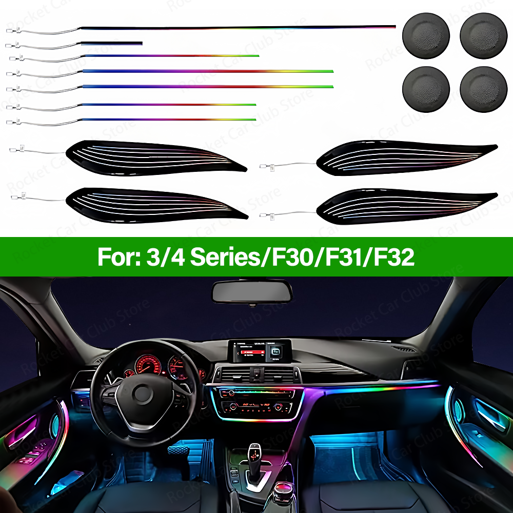 For BMW 3/4 Series 3GT F30 F31 - Ambient Led Strip 리뷰 및 가격