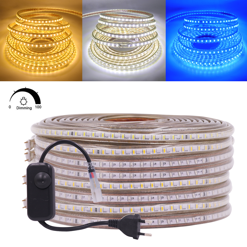 220V LED Strip With Dimmer EU/ - Decor Lighting Uk 리뷰 및 가격
