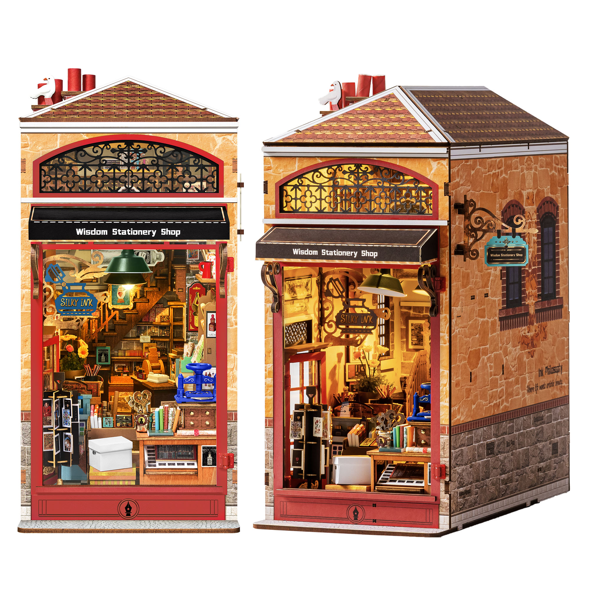 Rolife Wisdom Stationery Shop  - Lighting Decor For House 리뷰 및 가격