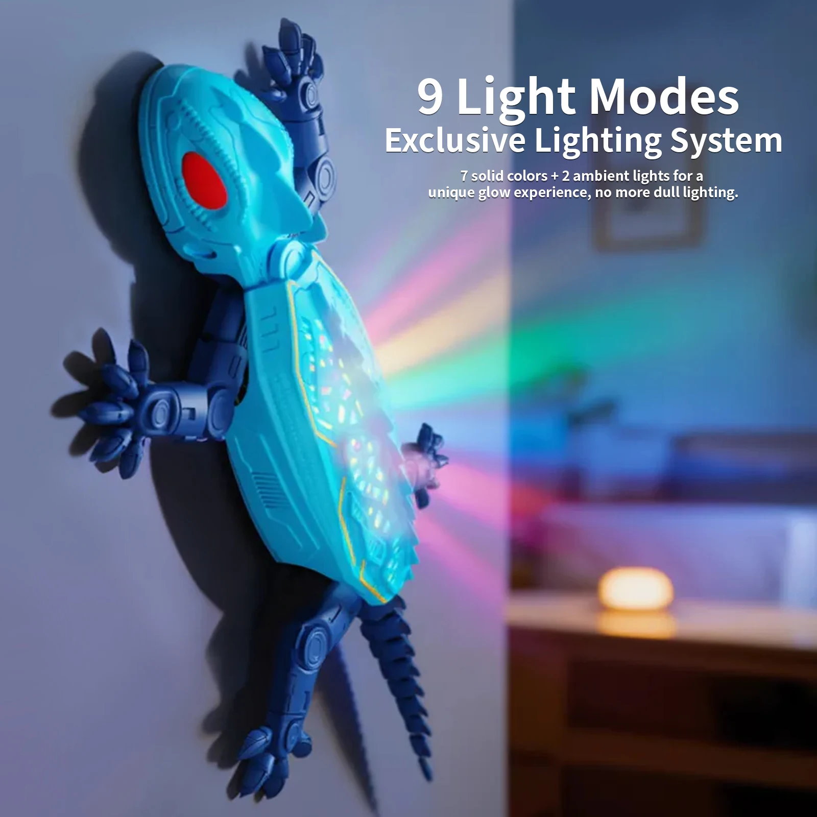 Remote Control Light-Up Wall C - Gecko Lighting & Decor 리뷰 및 가격