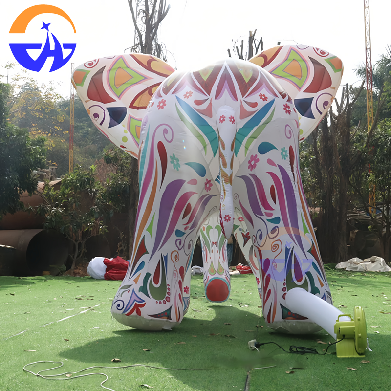 Colorful Giant Inflatable Elep - Decor Lighting The Parade 리뷰 및 가격