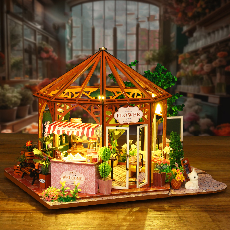 DIY Wooden Miniature Model Kit - Lighting Decor For House 리뷰 및 가격