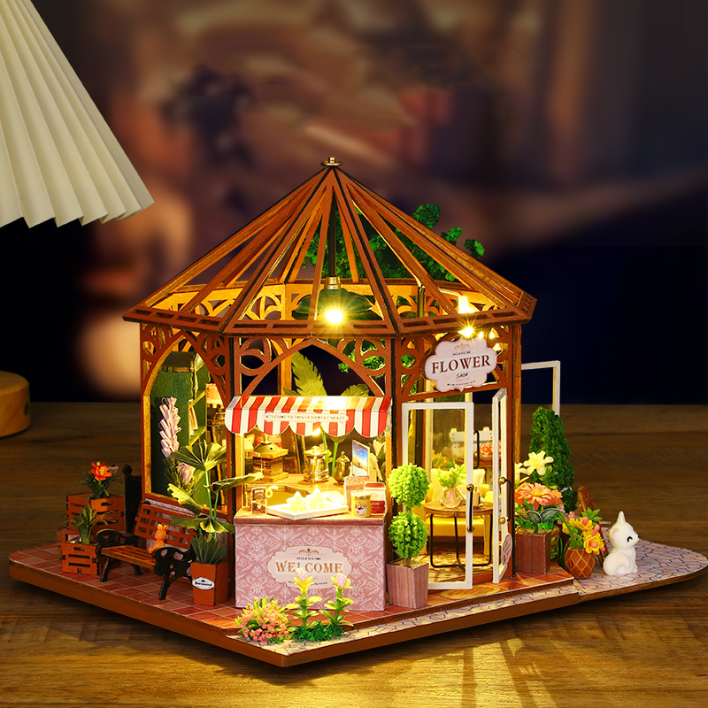DIY Wooden Miniature Model Kit - Lighting Decor For House 리뷰 및 가격