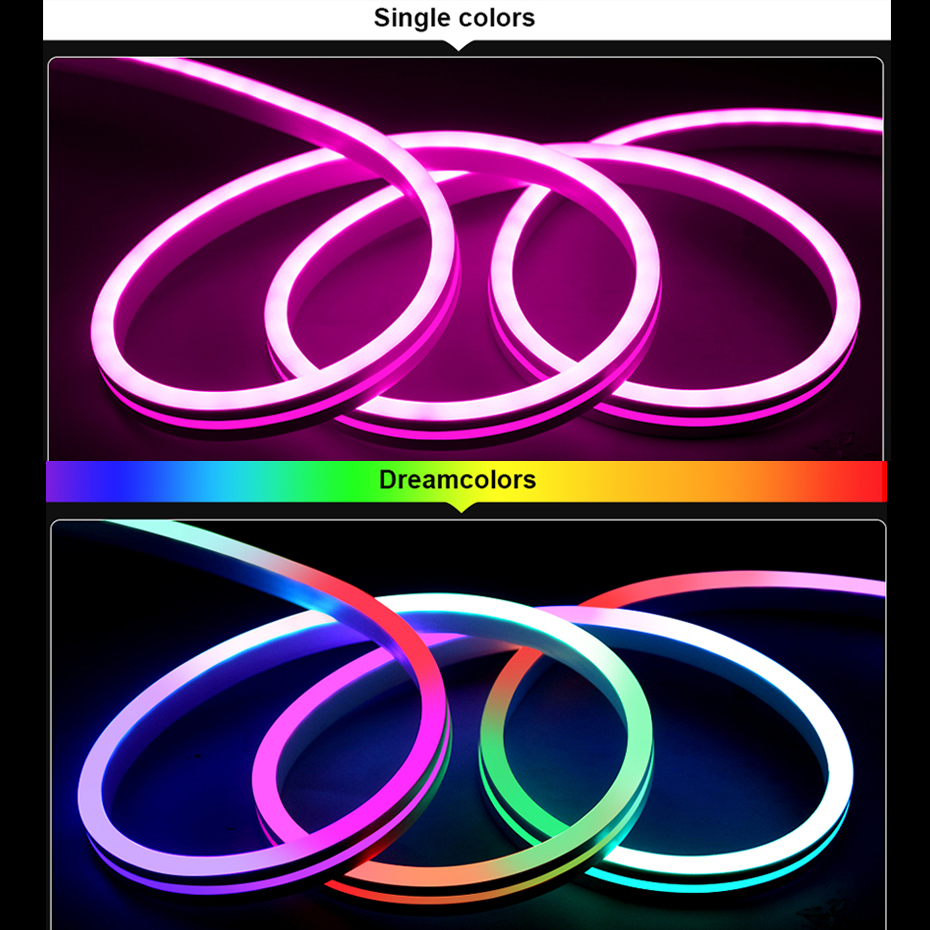 12V RGBIC Led Neon Strip 96LED - Decor Lighting Uk 리뷰 및 가격