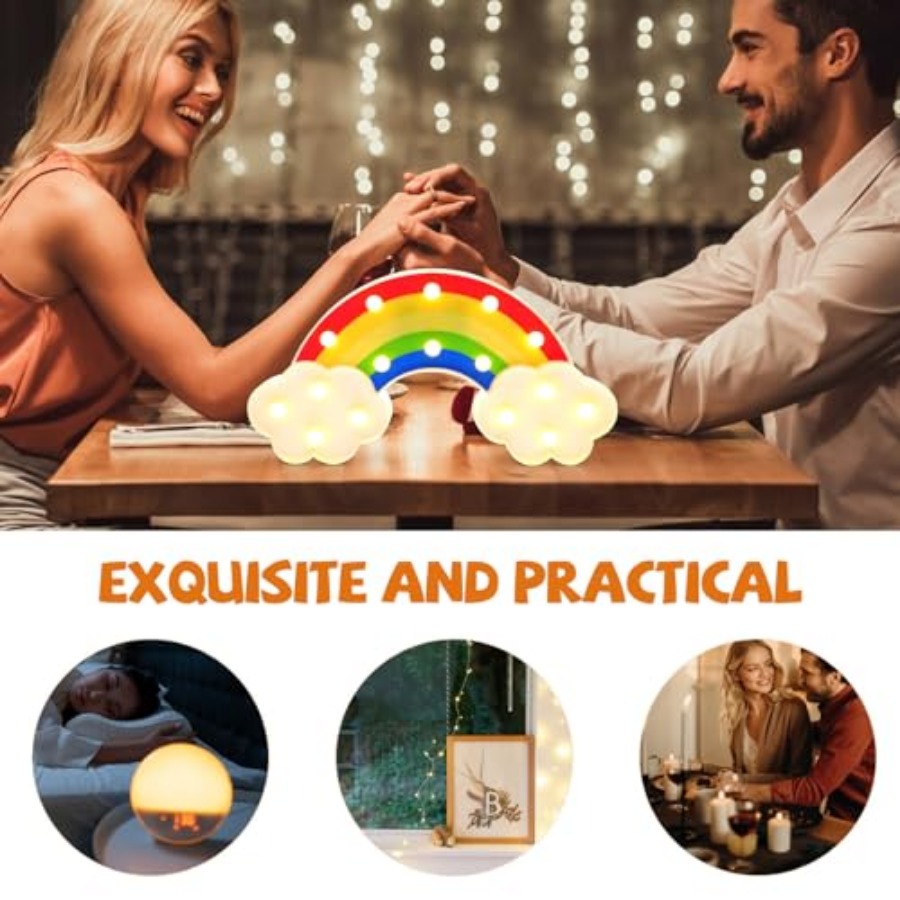 LED Rainbow Desk Light Bedside - Lighting Decor Home 리뷰 및 가격