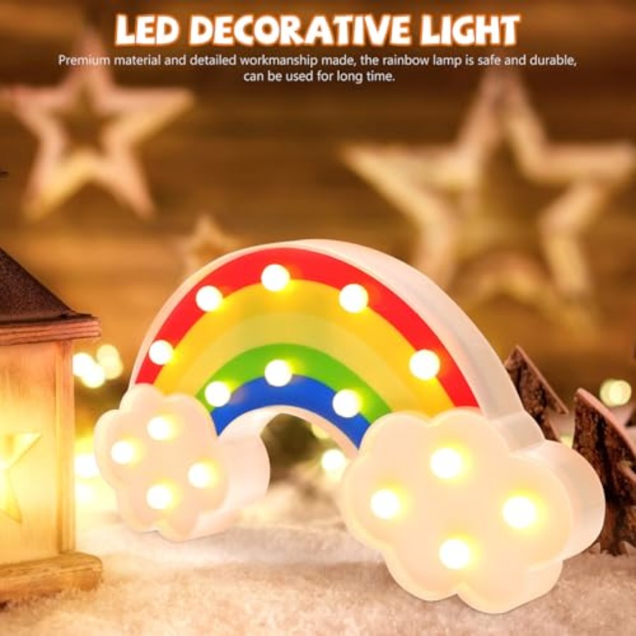 LED Rainbow Desk Light Bedside - Lighting Decor Home 리뷰 및 가격