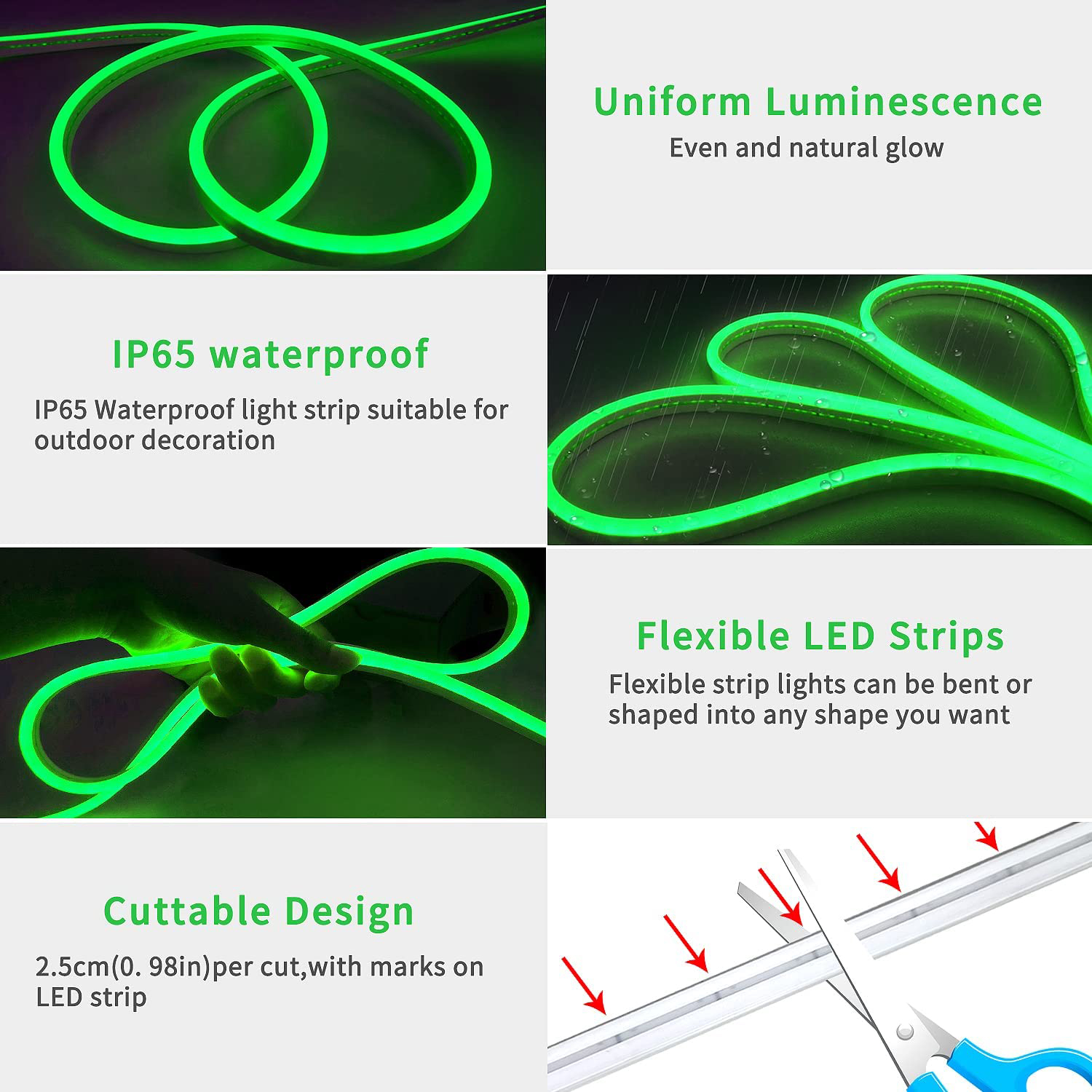 RGB Led Strip Lights USB 5V Wa - Decor Lighting Hours 리뷰 및 가격