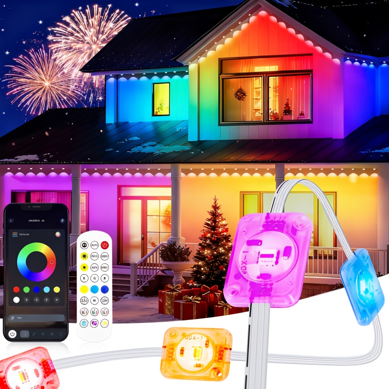 RGB+IC Smart Outdoor Eaves Lig - Lighting Decoration Outdoor 리뷰 및 가격