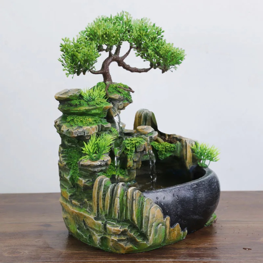 Wealth Feng Shui Waterfall Fou - Lighting Decor Company 리뷰 및 가격