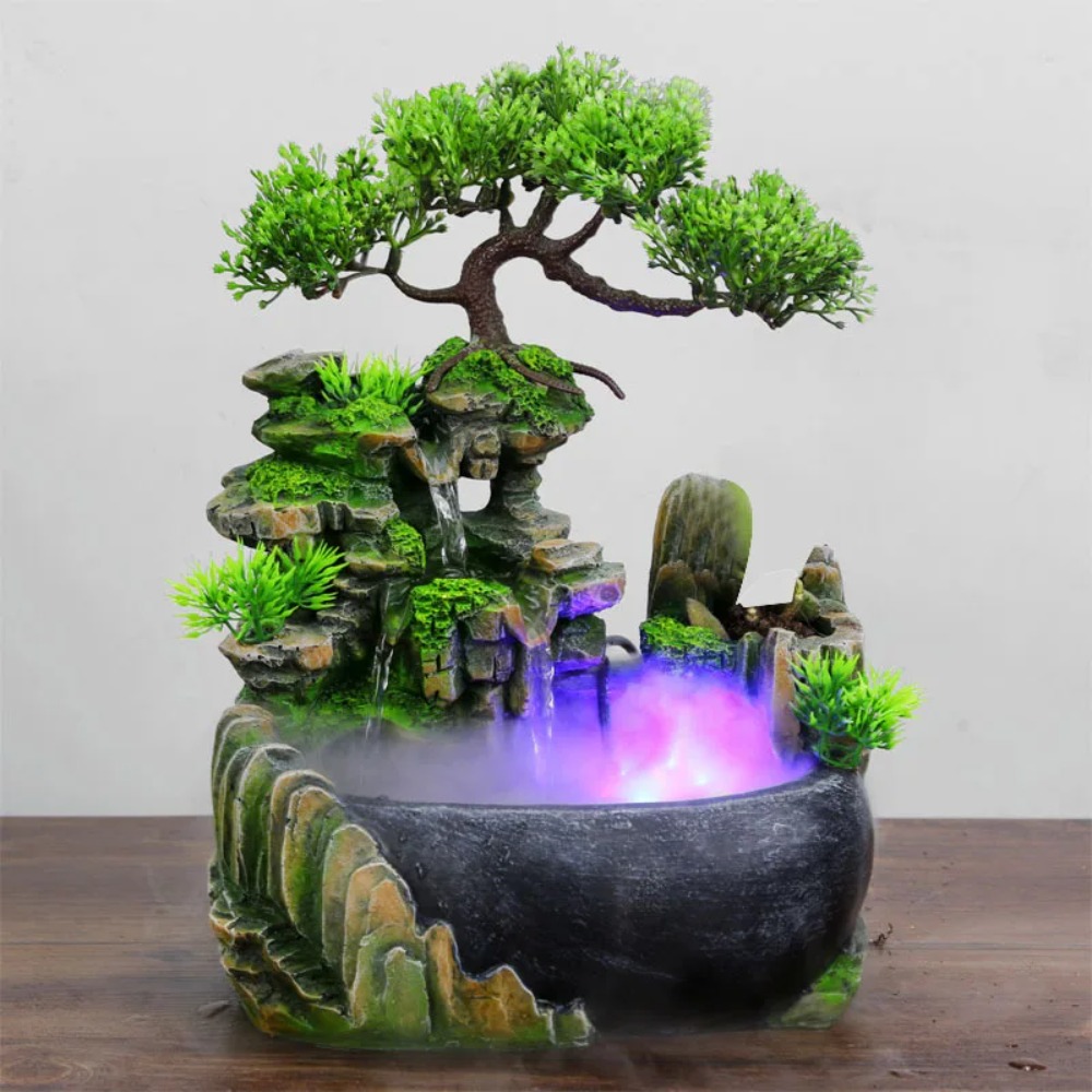 Wealth Feng Shui Waterfall Fou - Lighting Decor Company 리뷰 및 가격