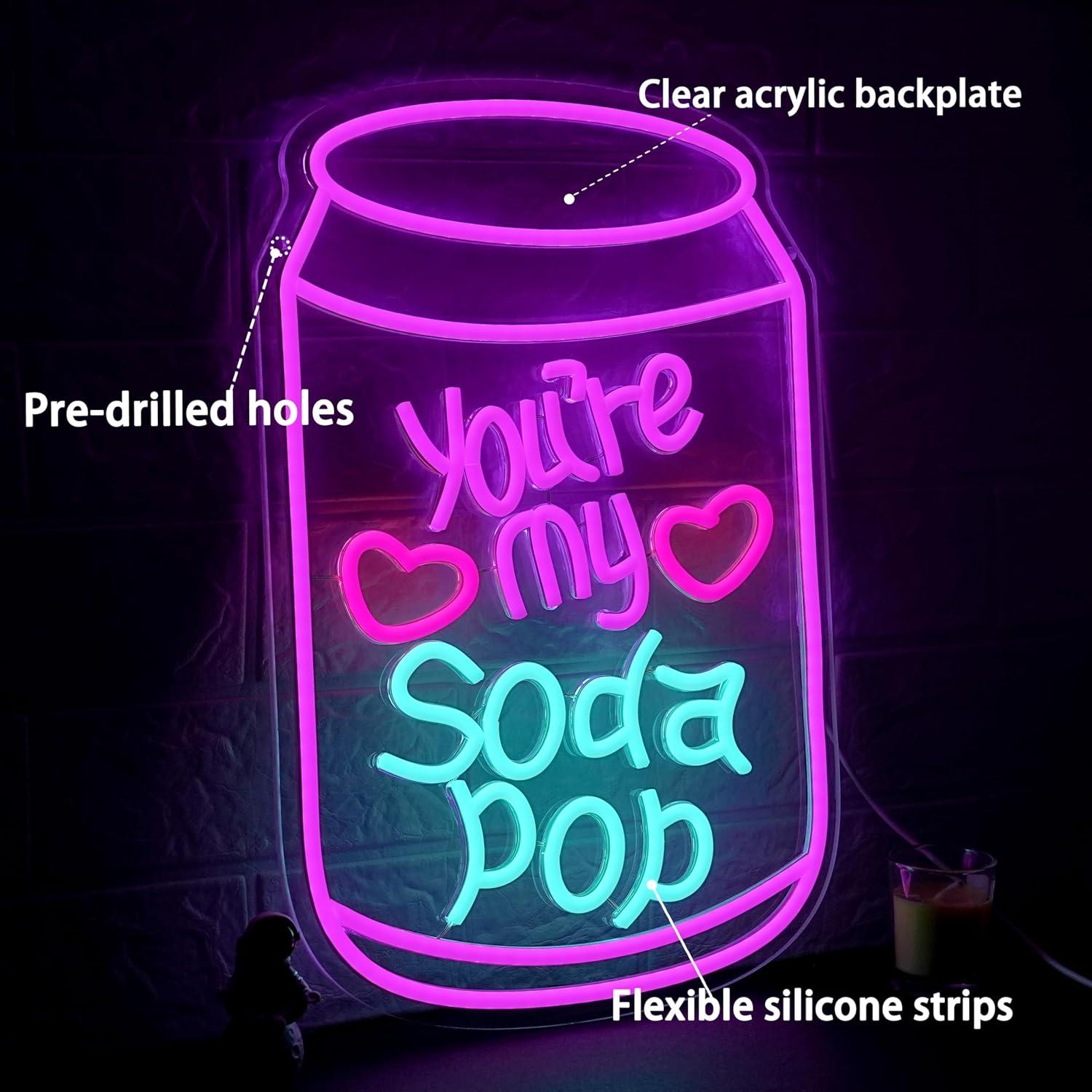 Romantic Neon Sign Dimmable LE - Lighting Decor Home 리뷰 및 가격