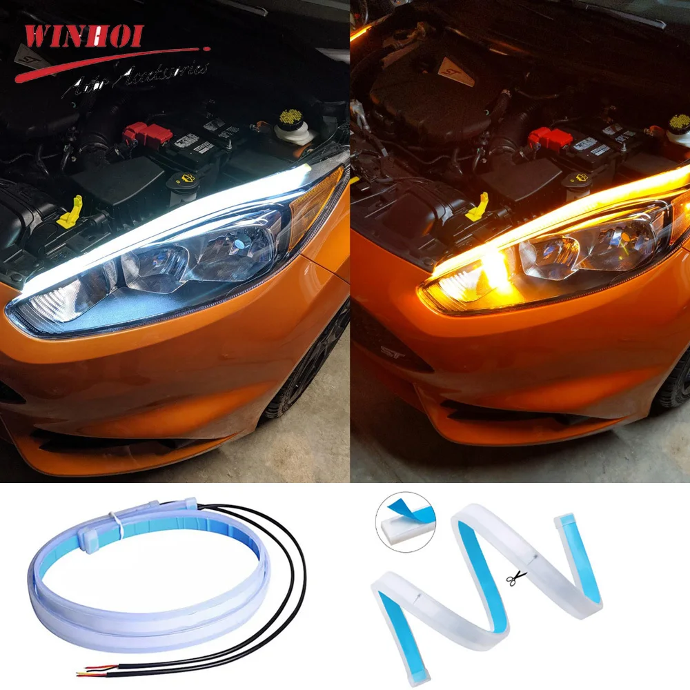 2PCS Car LED DRL Daytime Runni - Ambient Led Strip 리뷰 및 가격