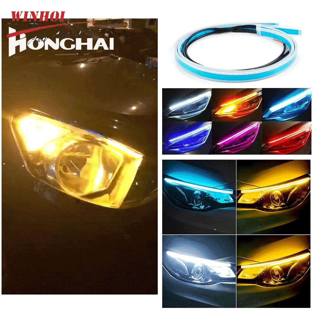 2PCS Car LED DRL Daytime Runni - Ambient Led Strip 리뷰 및 가격
