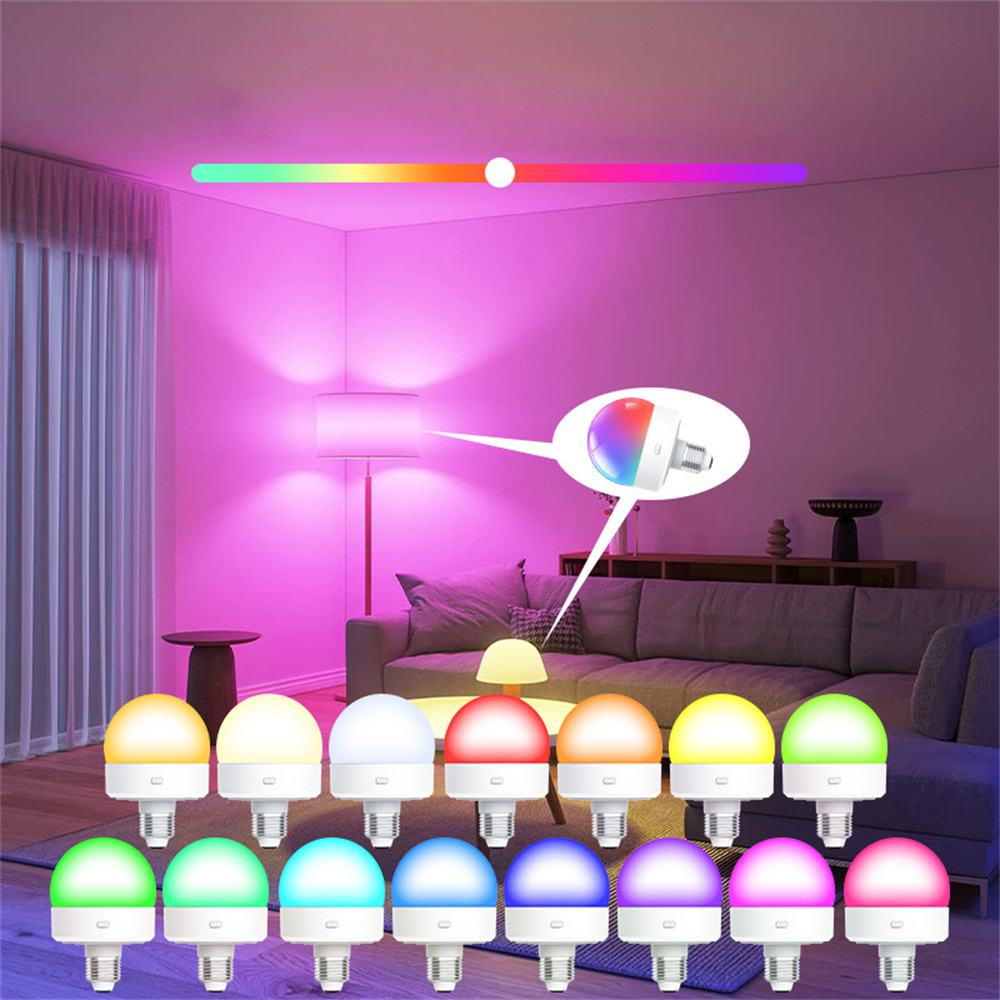 E26/E27 Base RGB Color Indoor  - Decor Lighting Hours 리뷰 및 가격