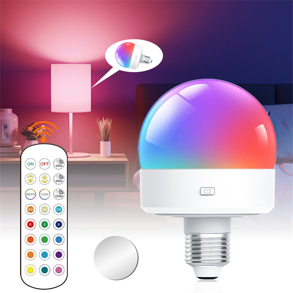 E26/E27 Base RGB Color Indoor  - Decor Lighting Hours 리뷰 및 가격