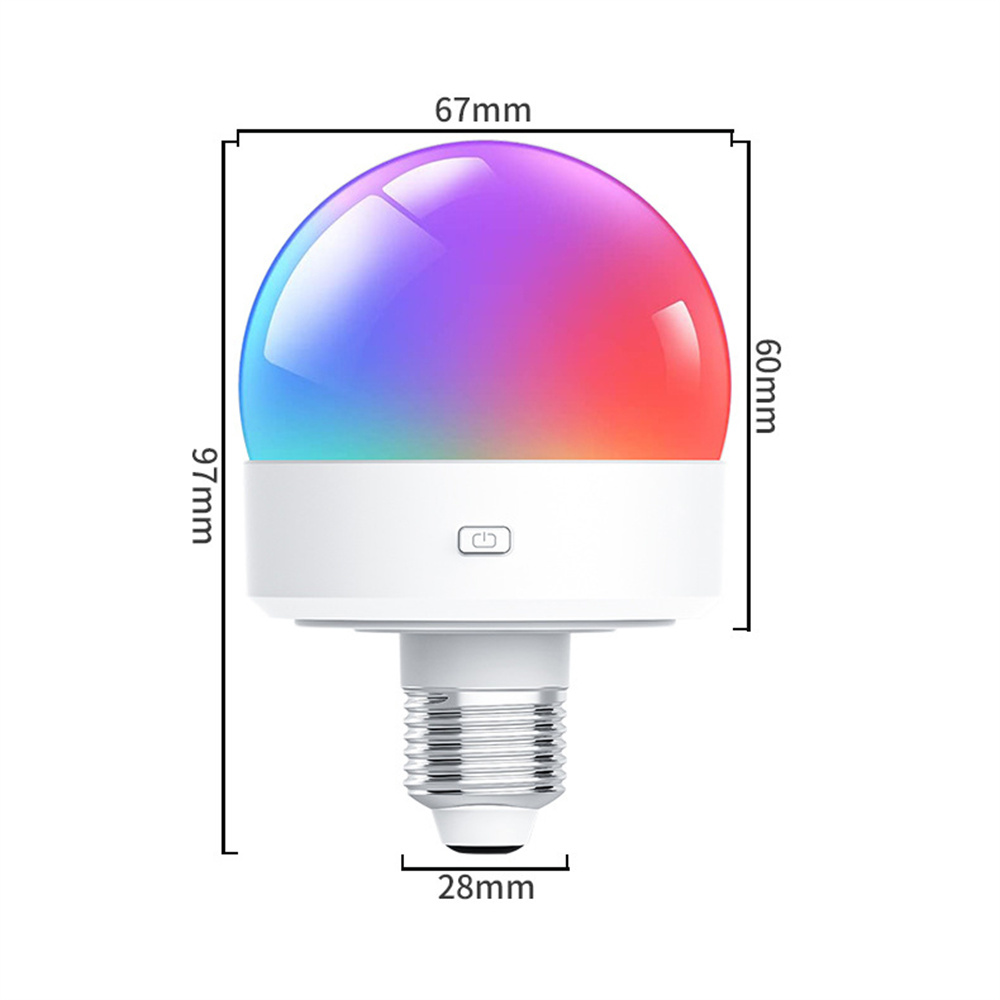 E26/E27 Base RGB Color Indoor  - Decor Lighting Hours 리뷰 및 가격