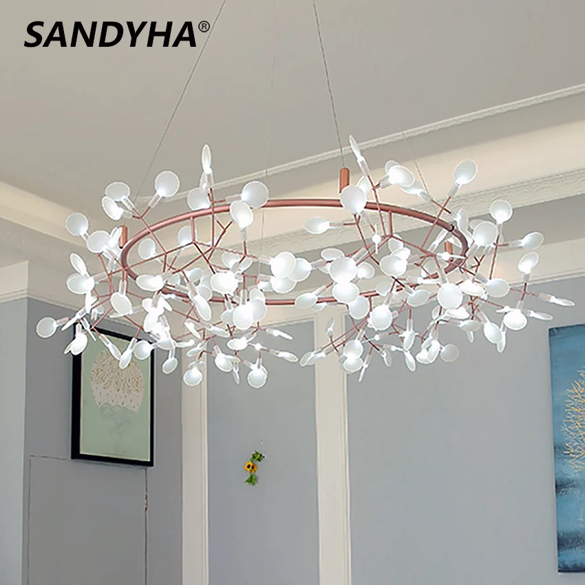 Modern LED Firefly Chandelier  - Decor Lighting The Parade 리뷰 및 가격