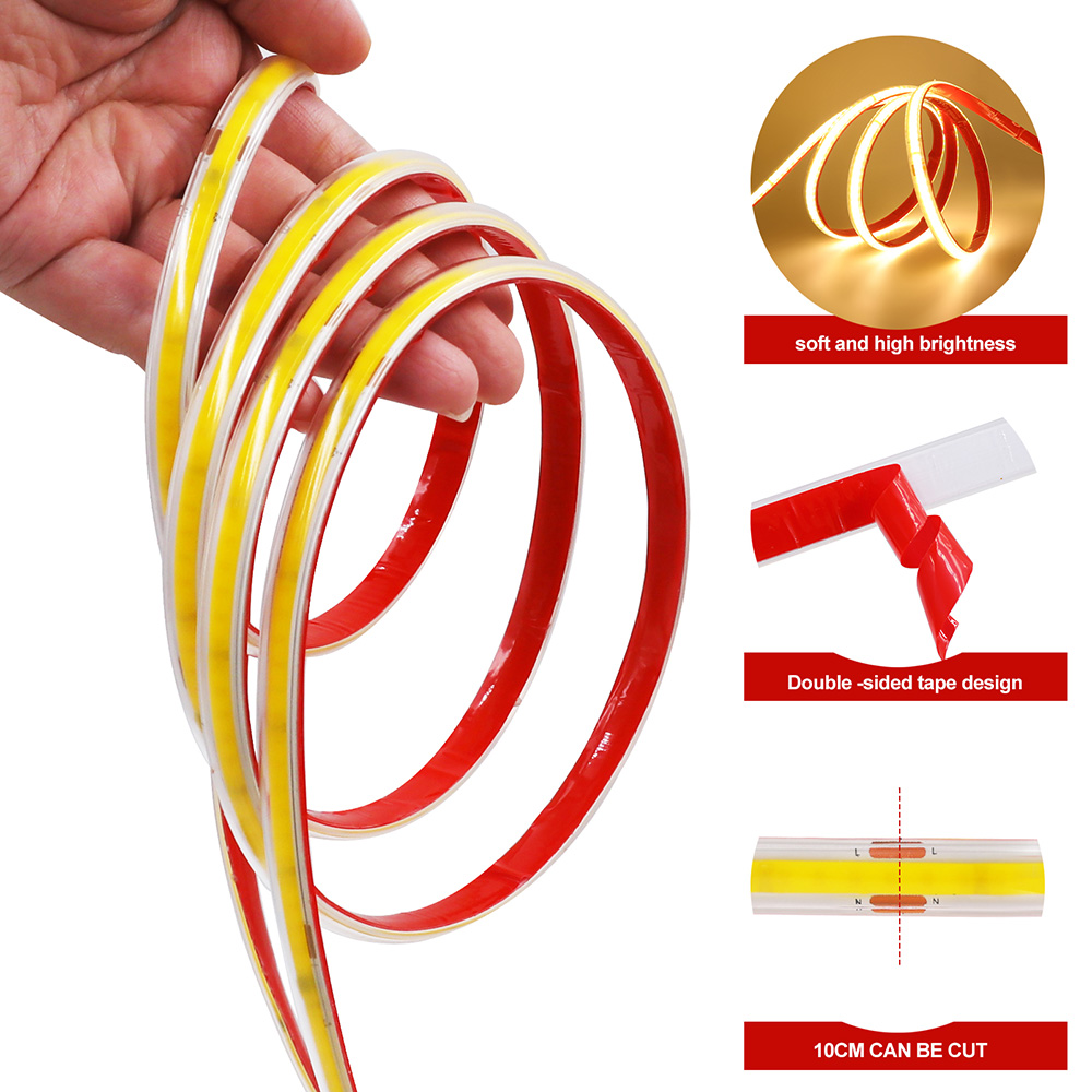 LED COB Strip Lights with Adhe - Decor Lighting Hours 리뷰 및 가격