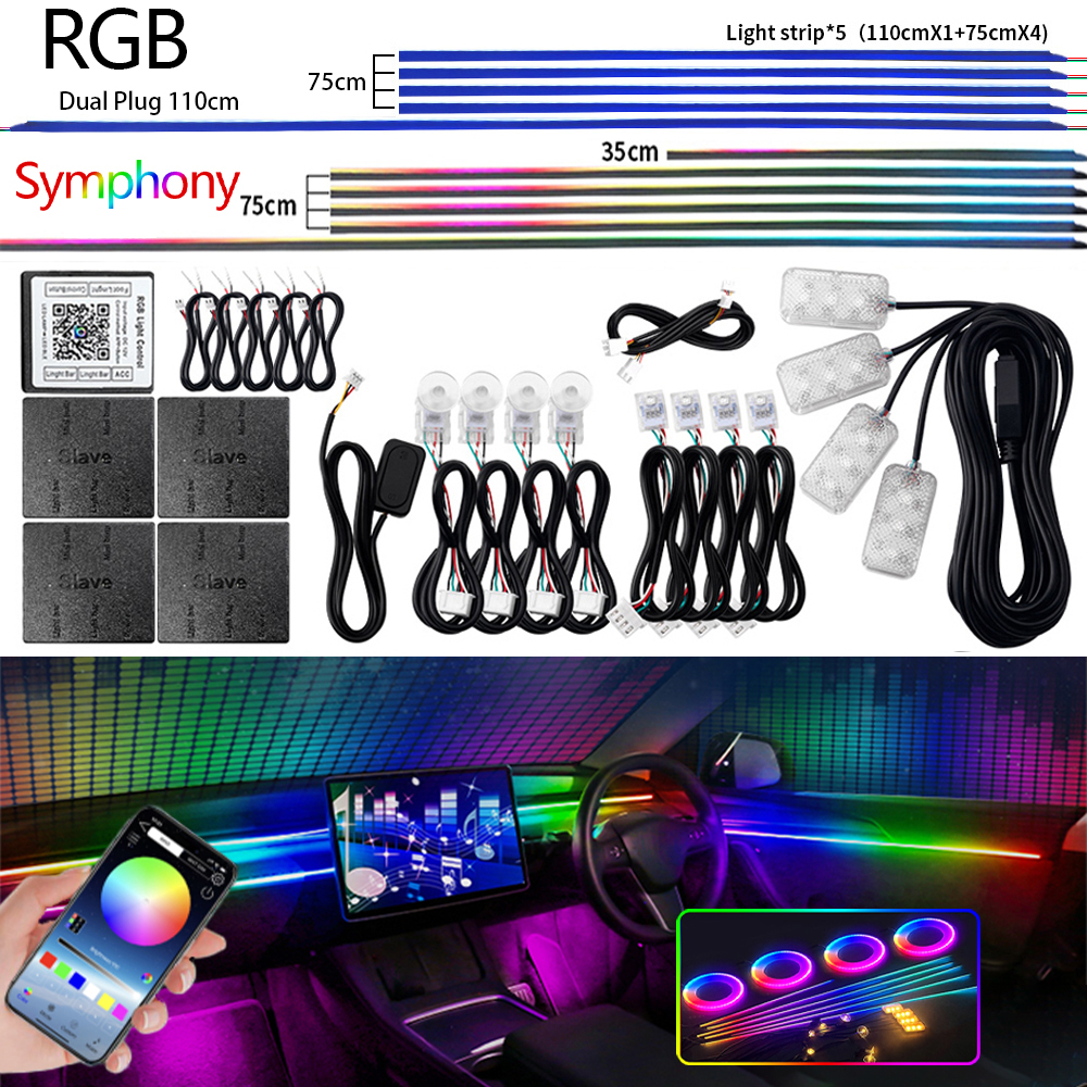 Universal Led Car Ambient Ligh - Ambient Led Strip 리뷰 및 가격