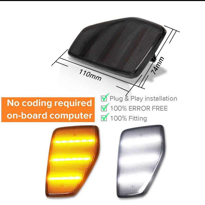 iJDM Car Amber Triple-Row LED  - Ambient Led Strip 리뷰 및 가격